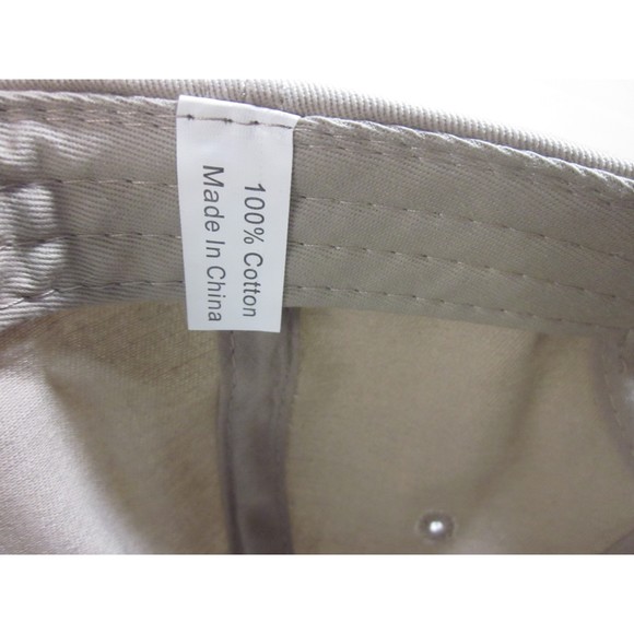 Tractor Supply Since 1938 Baseball Cap Tan Red Farm Strap Buckle Back NWOT - Picture 5 of 6